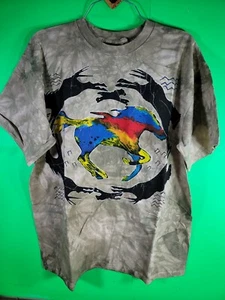 T-shirt vintage I cavalli di montagna taglia L. (47) - Foto 1 di 9