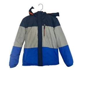 Ixtreme Outfitters Kids Winter Coat Jacket Fleece Lined Blue Gray Warm Size 18 - Picture 1 of 13