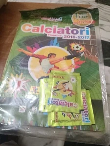 Fußball Sammelbilder Album 2016-2017 mit drei leeren Panini Tüten - Bild 1 von 2