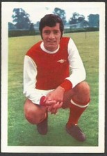 FKS 1971/72 WONDERFUL WORLD OF SOCCER STARS- #006-ARSENAL-FRANK McLINTOCK