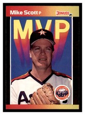 1989 Donruss Bonus MVP's #BC-2 MIKE SCOTT Houston Astros ~C3W