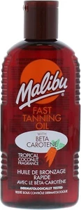 200ml Sun Bronzing Fast Tanning Oil with Beta Carotene Water Resistant Tropical - Picture 1 of 6