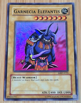 Garnecia Elefantis # MRD-E125 Super Rare Holo Metal Raiders 2002 EN N.Mint-Mint - Bild 1 von 3