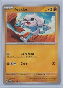 Pokémon 2024 STELLAR CROWN MEDITITE 078/142 MINT Never Played - Picture 1 of 1