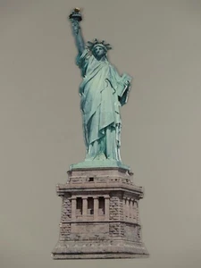 Blechschild "Liberty" Freiheitsstatue Manhattan New York USA Diner 75x26cm NEU - Bild 1 von 2