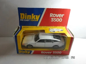 Vintage Dinky Toys Rover 3500 White #128 NOS NIB - Picture 1 of 9