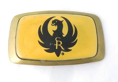 Hebilla de cinturón Ruger Brass & Resign Eagle Hallmark Foto 1 de 3