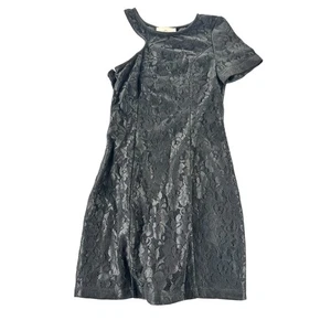 Keepsake The Label schwarz Spitze One-Shoulder-Minikleid Damengröße Small - Bild 1 von 7