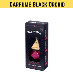 Carfume Air Freshener Oil Perfume Fragrance Scent Luxury Glass - Black Orchid - Picture 1 of 8