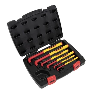 Sealey Ak7177 Hex Key Set 6Pc Extra-Long Vde - Picture 1 of 1