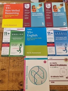 Bundle 11+ Practice Assessment Papers GL assessment CGP Test Extras - Picture 1 of 1