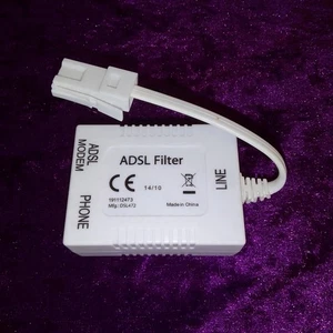 BT Telephone Broadband ADSL Micro Filter Splitter - Afbeelding 1 van 2