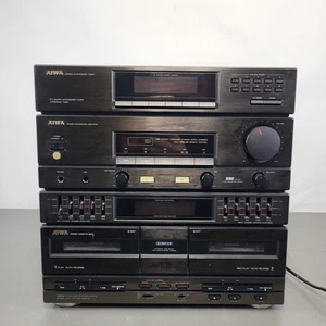 Aiwa CX-81MK Stereo Cassette Receiver 550W Tuner, Verstärker, Graphic Equalizer - Bild 1 von 23