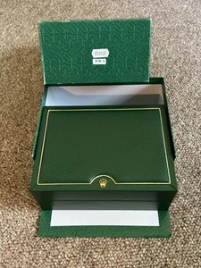 RARE FIND Authentic Rolex 118238 DAY-DATE Factory Watch Case and Paper Box #1 - Picture 1 of 11