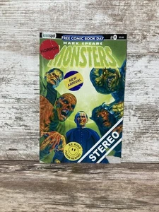 Mark Spears Monsters 0 Gratis Día del Libro de Cómics 2025 Universal FCBD Sin Estampar Casi Nuevo - Imagen 1 de 6