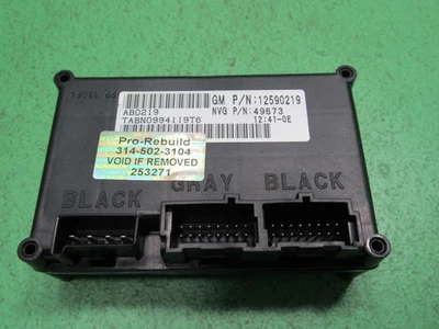 03-06 SILVERADO TAHOE SUBURBAN 4X4 TCCM TRANSFER CASE CONTROL MODULE REBUILT 271 - Image 1 of 4