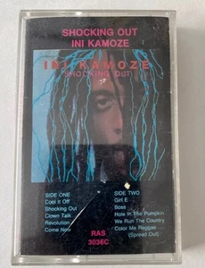 INI KAMOZE - Shocking Out ras records 80’s Vintage Reggae cassette - Picture 1 of 4