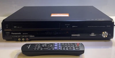 Panasonic DMR-EZ475V DVD видеомагнитофон комбо рекордер HDMI выход со шнуром и пультом дистанционного управления проверено - Изображение 1 из 4