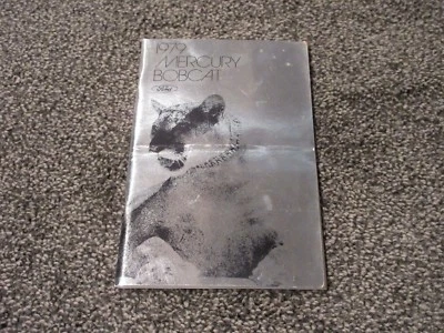 Mercury Bobcat 1979 guía del propietario manual original OEM  Foto 1 de 2