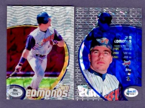 1998 TOPPS TEK DIFFRACTOR PARALLEL #20 JIM EDMONDS PATTERN #42 SP/10 MORE LISTED - Picture 1 of 2