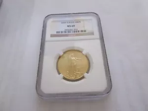 2009 Gold Eagle , $25 , NGC , MS 69  Gold Half Ounce - Picture 1 of 2