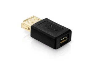 USB 2.0-Adapter Micro-Usb-Buchse En Conector USB Tipo A Contactos Dorados - Imagen 1 de 2
