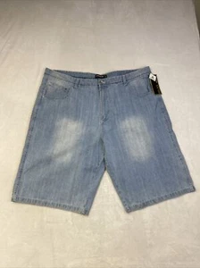 Southpole Denim Jeans Shorts Herren Gr. 48 Relax Fit Light Wash Hip Hop Baggy - Bild 1 von 9