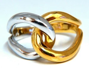 3D Knot Trend Ring 18kt Gold - Picture 1 of 7