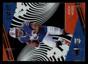 2020 Panini Clear Vision Rookies #23 Zack Moss - Picture 1 of 2
