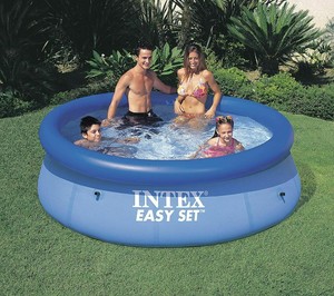 Intex 8ft x 30in Easy Quick Set Inflatable Above Ground Family Swimming Pool NIB