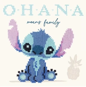 Camelot® Dots Lilo & Stitch Ohana Diamond Painting Kit NEW - Picture 1 of 3