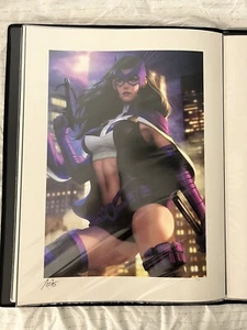 Sideshow  Huntress Signed  Art Print By Stanley Artgerm Lau 212 of 500 - Picture 1 of 2