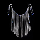 Fairy Bride Hanfu Face Curtain Tassel Metal Chain Veil Ear Hook Accessory Decor