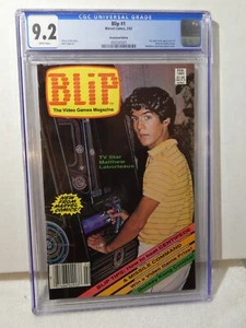 Blip #1 Marvel Comics 1983 Kioskausgabe CGC 9.2 weiße Seiten 1. Mario - Bild 1 von 2