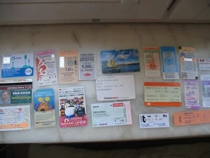 20 gebrauchte Bustickets aus Japan, Italien, Türkei, Griechenland und Ukraine für Sammler - Bild 1 von 3
