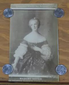 c1890 ALBUMEN PHOTO by J.Kuhn/SOPHIE JUSTINE/DAUGHTER OF KING LOUIS XV//A - Picture 1 of 1