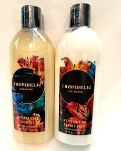 Bath & Body Works TROPIDELIC Vitamin B5 Shampoo & Conditioner 16 Fl Oz Each - Picture 1 of 4