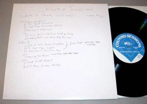 COUNTRY SESSIONS RADIO SHOW LP #42 HANK WILLIAMS - Picture 1 of 1