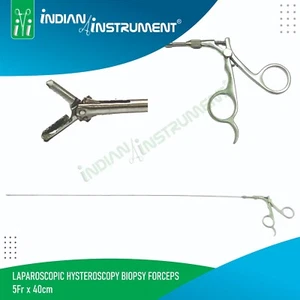 Laparoscopic SS Hysteroscopy Semi Rigid Biopsy 5Frx40cm Instruments CE Approved - Picture 1 of 10