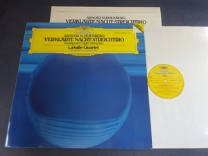 SCHOENBERG - VERKLARTE NACHT / STRING TRIO LP, LaSalle Quartet, DG 410 962-1 - Picture 1 of 4