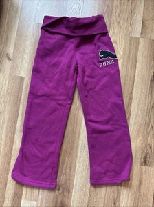 Girl’s Puma Sweat Pants Size 6 - Picture 1 of 1