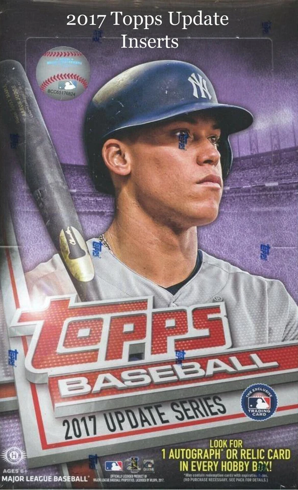 2017 Topps Update Inserts - Image 1 of 1