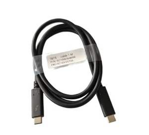 3.3ft Thunderbolt 5 Cable 240W 80Gbps USB4 8K USB-C Black Cable Intel Certified - Picture 1 of 5