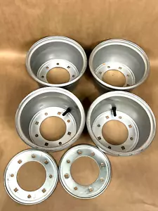 Genuine OEM Honda Atc 110 185 200 Front Or Rear Wheel Rim Wheels 2 Rims 4/130 - Picture 1 of 4