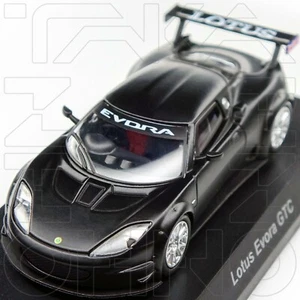 LOTUS EVORA GTC MINICAR COLLECTION KYOSHO 1:64 ONLINE LIMITED MATTE BLACK NIB - Picture 1 of 9