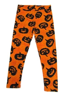 Chancen R Damen Halloween Leggings Jack O' Lantern & Spinnennetze X-Large Neu - Bild 1 von 10