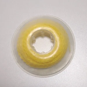 5 Rollos Ortodoncia Dental Goma Elástica Cadena Eléctrica Amarillo Claro Brackets Bandas - Imagen 1 de 5