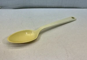 Vintage maßgeschneiderte Produkte weiß Kunststoff massiv Löffel 11 1/2 Zoll - Bild 1 von 8
