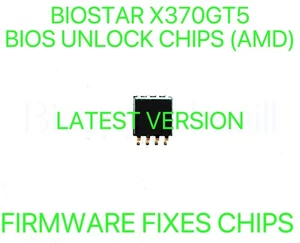 BIOSTAR X370GT5, NO PASSWORD FIRMWARE FIXES BIOS CHIP LATEST VERSION (AMD) - Afbeelding 1 van 1