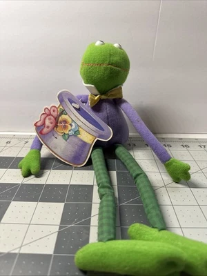 Vintage Hallmark Foster Frog Plush 12" with Tag Anthropomorphic Stuffed Animal - Image 1 of 4